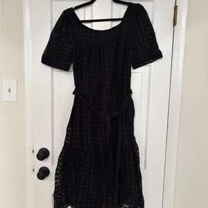 Anthropology - Maeve Black Lace Dress